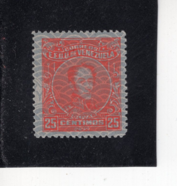 VENEZUELA(���׼�����)-#298-25c-SIMON BOLIVAR(�ø� �����ٸ�)-1932��
