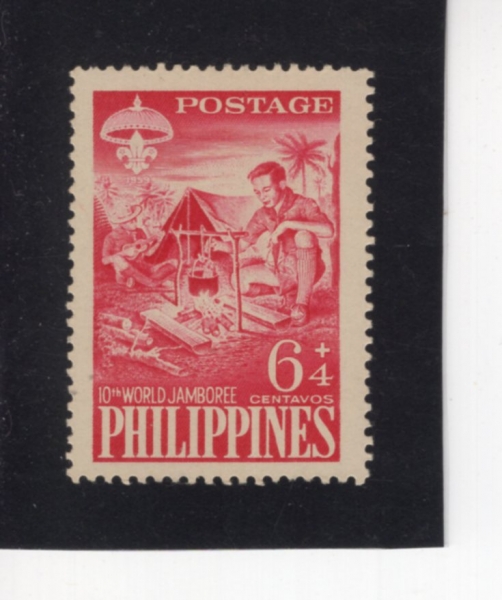 PHILIPPINES(�ʸ���)-#B10-6+4c-SCOUT COOKING(��ī��Ʈ �丮)-1959��