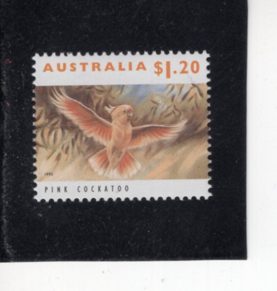 SWEDEN(������)-#1286-$1.20-PINK COCKATOO(��ȫ �޹���)-1993.8.12��