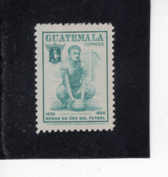 GUATEMALA(���׸���)-#355-4c-MARIO CAMPOSECO(������ į������)-1955��
