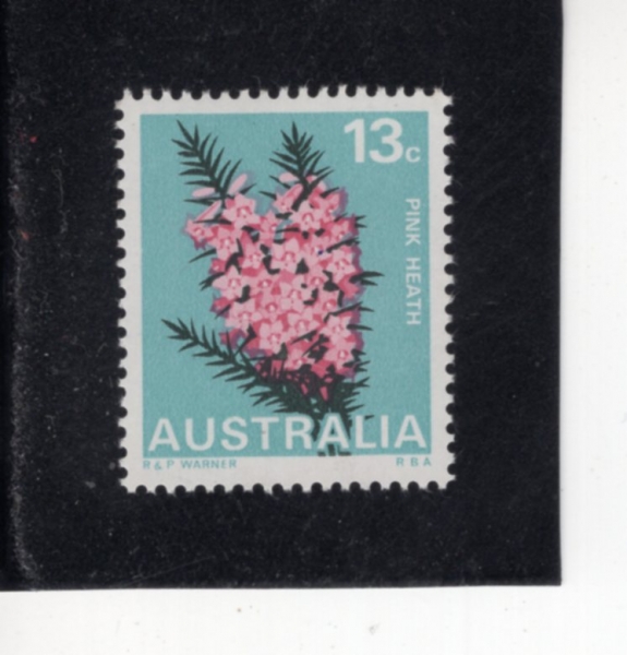 AUSTRALIA(����Ʈ���ϸ���)-#435-13c-PINK HEATH, VICTORIA(����ũ���� ����������)-1968.7.10��