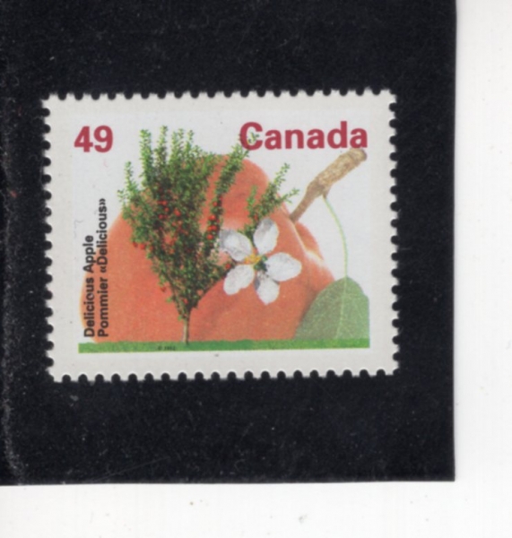 CANADA(ĳ����)-#1362-49c-DELICIOUS APPLE(���� �����Ž�)-1998.2.2��