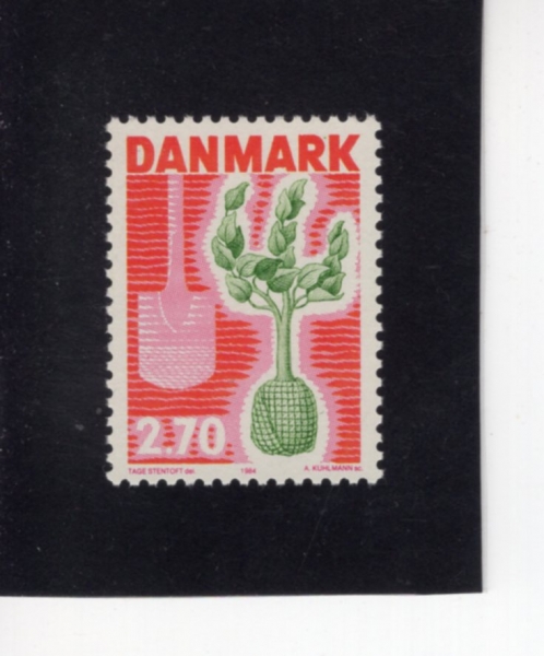 DENMARK(����ũ)-#749-2.70k-TREE PLANTING CAMPAIGN(���� �ɱ� ķ����)-1984.1.26��