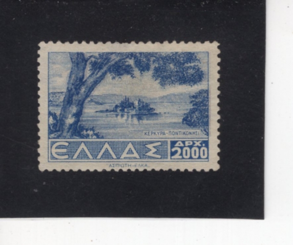 GREECE(�׸���)-#448-2000d-PONTICONISSI, CORFU(��Ƽ�ڴϽ�)-1944.3.15��