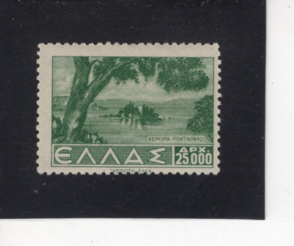 GREECE(�׸���)-#451-25,000d-PONTICONISSI, CORFU(��Ƽ�ڴϽ�)-1944.3.15��