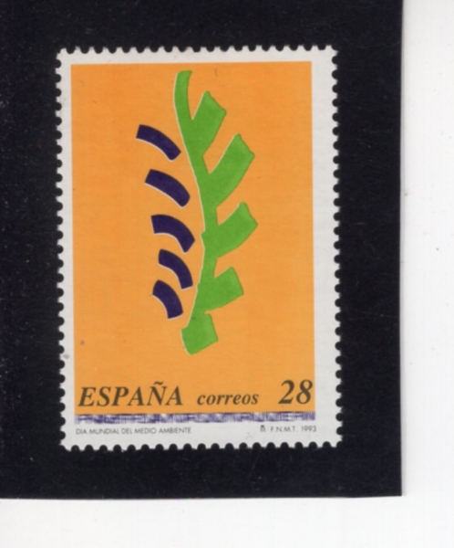 SPAIN(������)-#2713-28p-WORLD ENVIRONMENT DAY(���� ȯ���� ��)-1993.6.4��