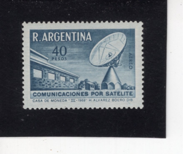 ARGENTINA(�Ƹ���Ƽ��)-#C115-40p-RADAR ANTENNA, BALCARCE STATION(���̴� ���׳�, ��ī���� ����)-1969.8.23��