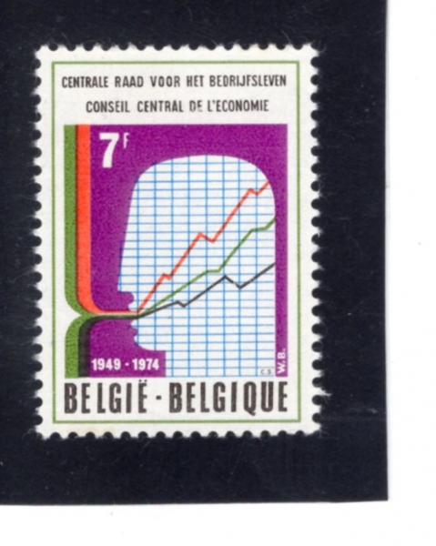 BELGIUM(���⿡)-#881-9fr-SYMBOLIC CHART(�ɺ��� ��Ʈ)-1974.10.12��
