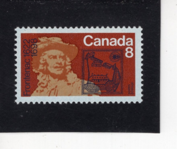 CANADA(ĳ����)-#561-8c-FRONTENAC, BY PHILIPPE HEBERT AND FORT SAINT LOUIS, QUEBEC(�����׳�, �ʸ� �������� ���� ������ ��� ����)-1972.5.17��