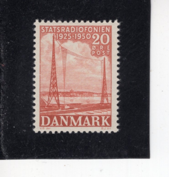 DENMARK(����ũ)-#317-20o-KALUNDBORG RADIO STATION AND MASTS(Į��庸���� ����)-1950.4.1��