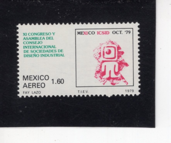 MEXICO(�߽���)-#C617-1.60p-GRAPHIC DESIGN(�׷��� ������)-1979.10.14��
