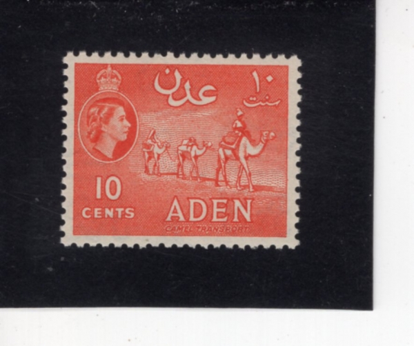 ADEN(�Ƶ�)-#49-10c-CAMEL TRANSPORT(��Ÿ ���)-1953��