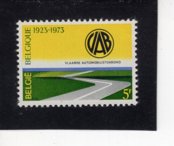 BELGIUM(���⿡)-#861-5fr-HIGHWAY, AUTOMOBILE CLUB EMBLEM(���ӵ���, �ڵ��� Ŭ�� ������)-1973.11.17��