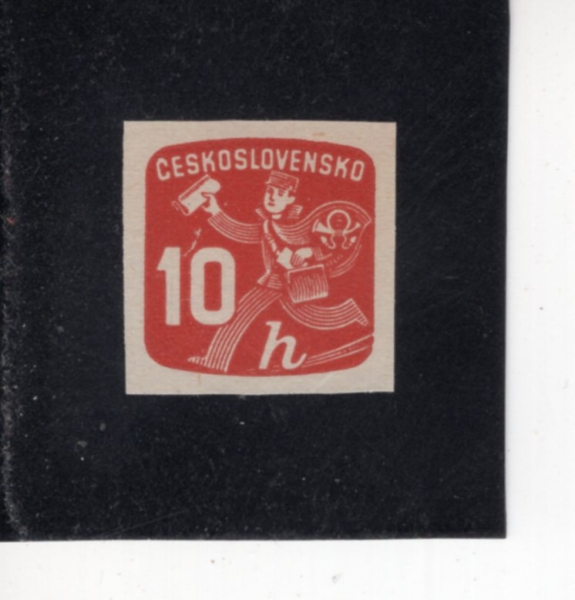 CZECHOSLOVAKIA(ü�ڽ��ι�Ű��)-#P28-10h-NEWSPAPER DELIVERY BOY(�Ź� ��޺�)-1945��