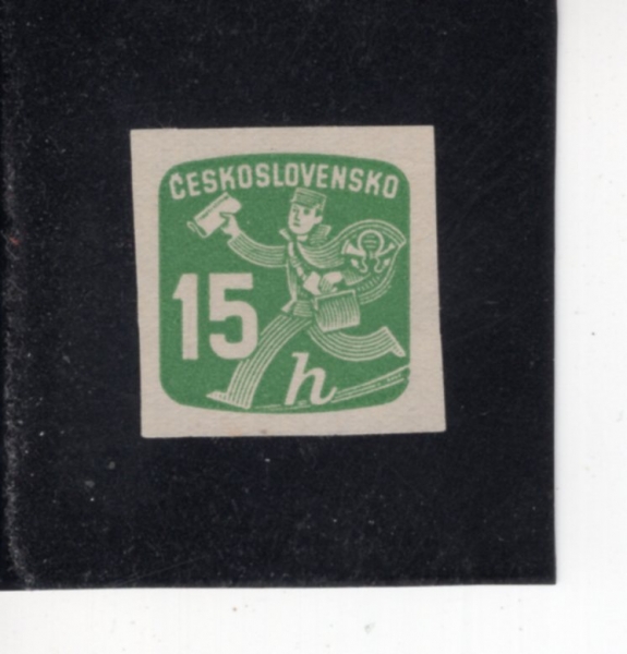CZECHOSLOVAKIA(ü�ڽ��ι�Ű��)-#P29-15h-NEWSPAPER DELIVERY BOY(�Ź� ��޺�)-1945��