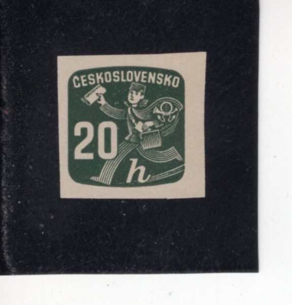 CZECHOSLOVAKIA(ü�ڽ��ι�Ű��)-#P30-20h-NEWSPAPER DELIVERY BOY(�Ź� ��޺�)-1945��