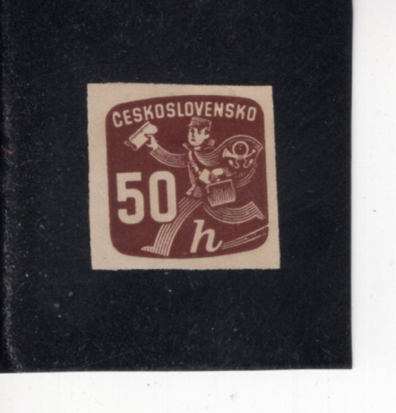CZECHOSLOVAKIA(ü�ڽ��ι�Ű��)-#P34-50h-NEWSPAPER DELIVERY BOY(�Ź� ��޺�)-1945��