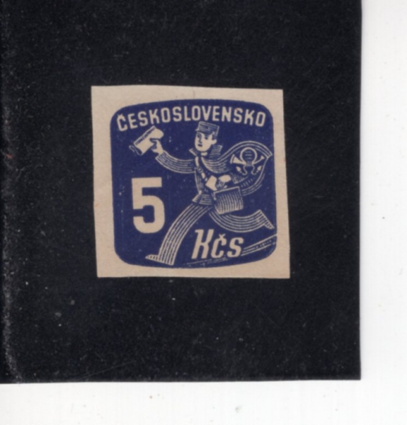CZECHOSLOVAKIA(ü�ڽ��ι�Ű��)-#P36-5k-NEWSPAPER DELIVERY BOY(�Ź� ��޺�)-1945��