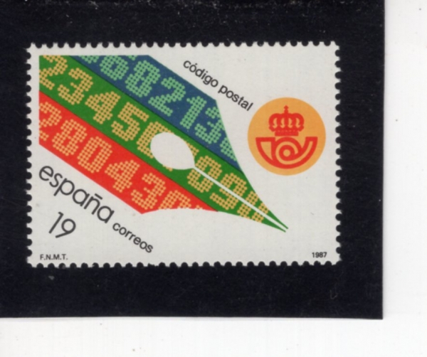 SPAIN(������)-#2522-19p-POSTAL CODE INAUGURATION(������ ������ȣ �ý���)-1987.6.1��