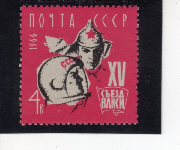RUSSIA(���þ�)-#3200-4k-SOLDIER, 1917 AND ASTRONAUT(����, ���� �����)-1966.4.30��